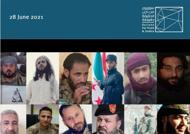Islamic State Members in the Syrian National Army